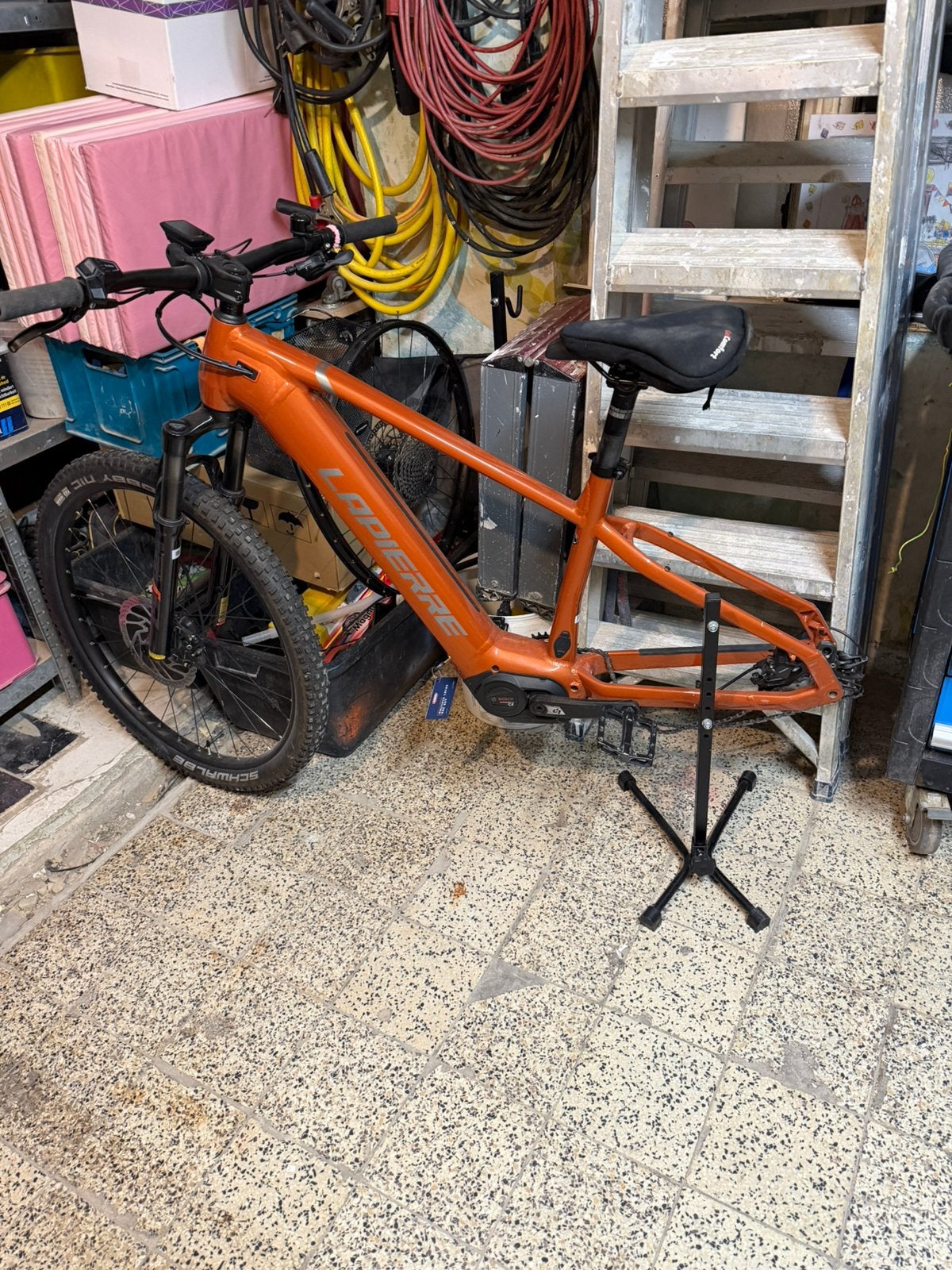 Lapierre elektrische mtb met achterschade, Ophalen, Zo goed als nieuw