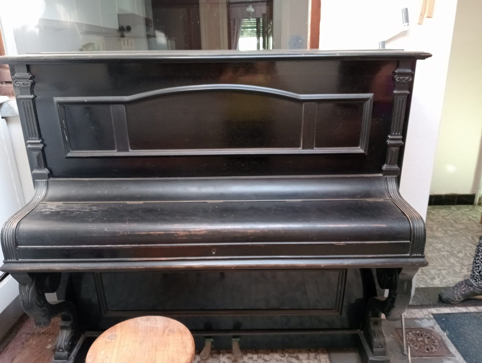 Piano, Ophalen, Gebruikt, Zwart, Piano