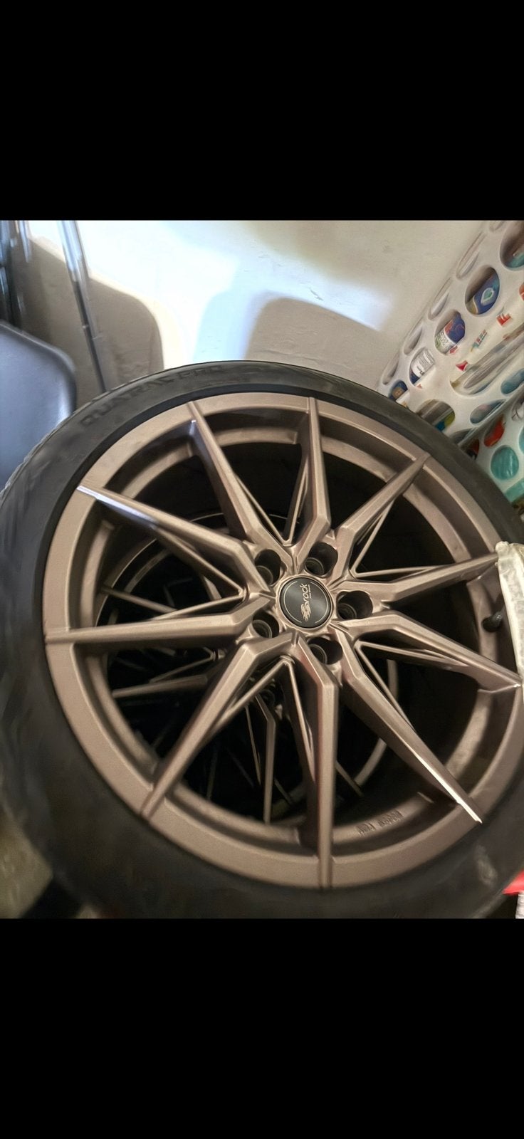 Brocks velgen met winterbanden 19inch voor een tesla, Auto-onderdelen, Ophalen, 19 inch, Winterbanden, Velg(en)