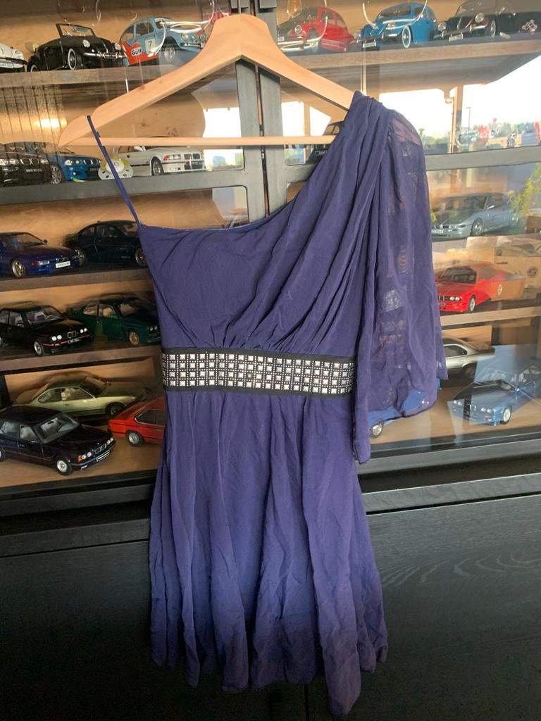 Kleedje, Kleding | Dames, Gelegenheidskleding, Ophalen of Verzenden, Gedragen, Paars, Overige typen