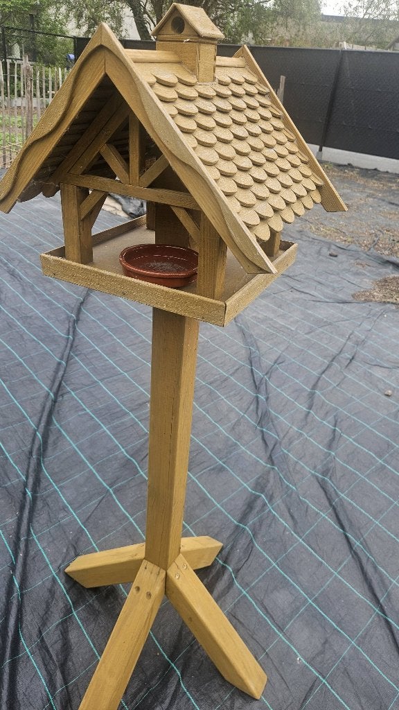 vogelvoederhuisje, Jardin & Terrasse, Maisons & Bains d'oiseaux, Enlèvement, Comme neuf