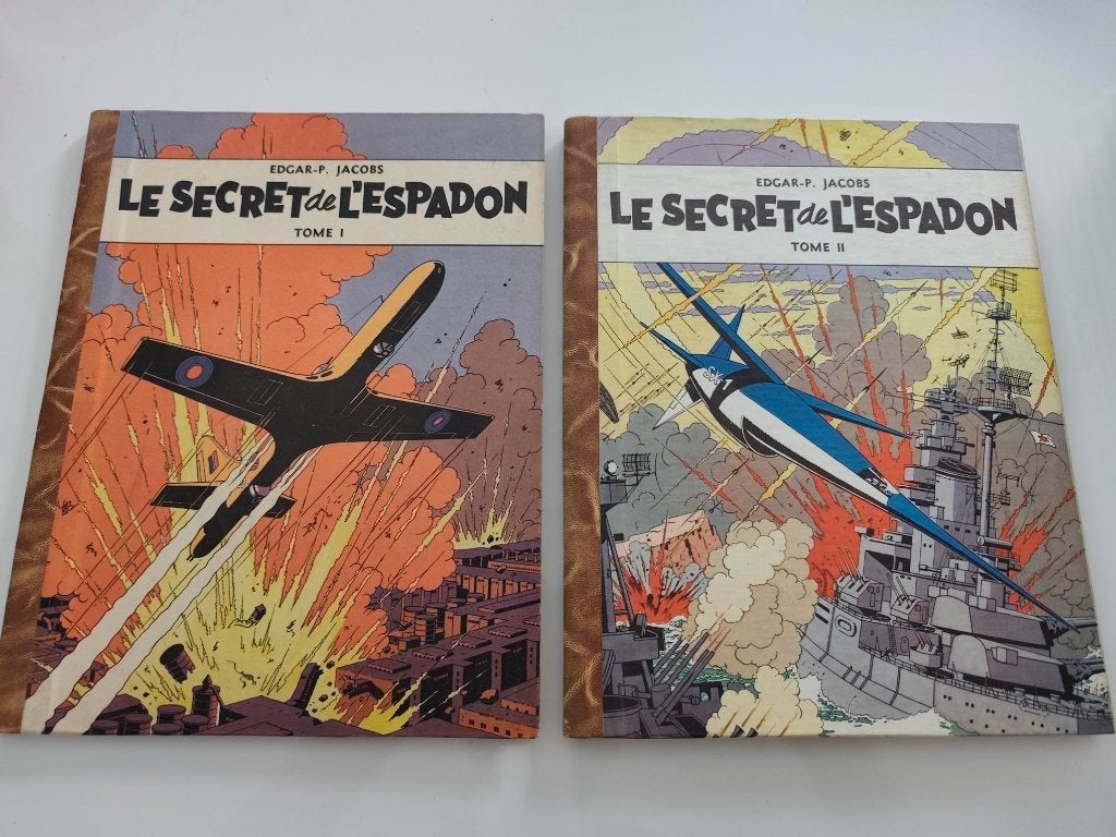 BLAKE ET MORTIMER – LE SECRET DE L'ESPADON TOMES 1 & 2, Livres, Enlèvement ou Envoi, Edgar P. Jacobs, Une BD, Utilisé