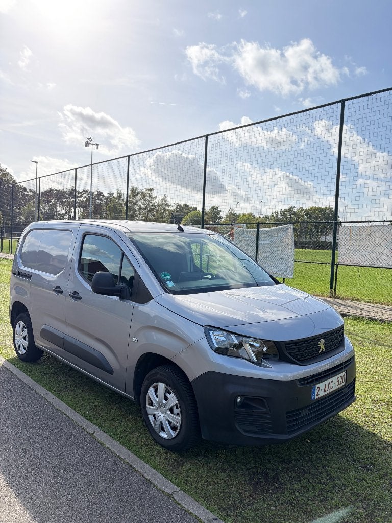 Peugeot Partner 1.6 BlueHDi 100 – 2019 – 117.865 km, Auto's, Stof, Zwart, 5 deurs, Particulier