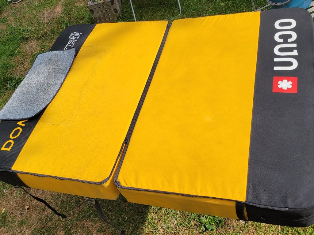 Craqh Pad Ocún (Escalade/bloc/boulder), Enlèvement, Utilisé