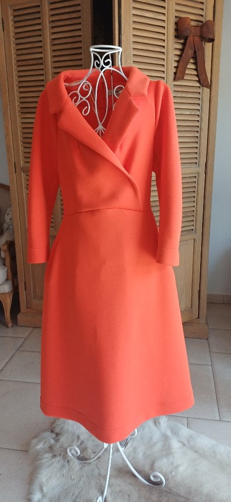 Prachtig dameskleedje Natan, Kleding | Dames, Ophalen, Oranje, Zo goed als nieuw, Maat 36 (S)