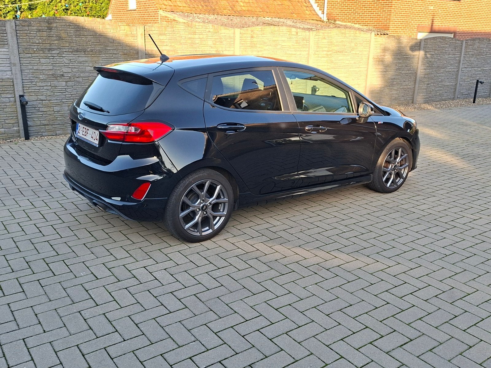 Ford Fiesta, Auto's, Voorwielaandrijving, Stof, Lane Keeping Assist, Zwart