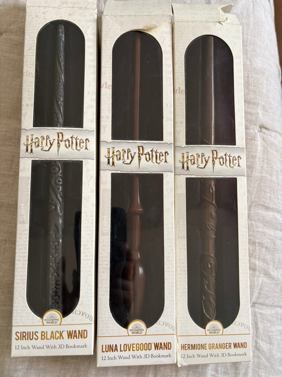 Harry Porter baguettes magique, Collections, Harry Potter, Enlèvement ou Envoi, Comme neuf