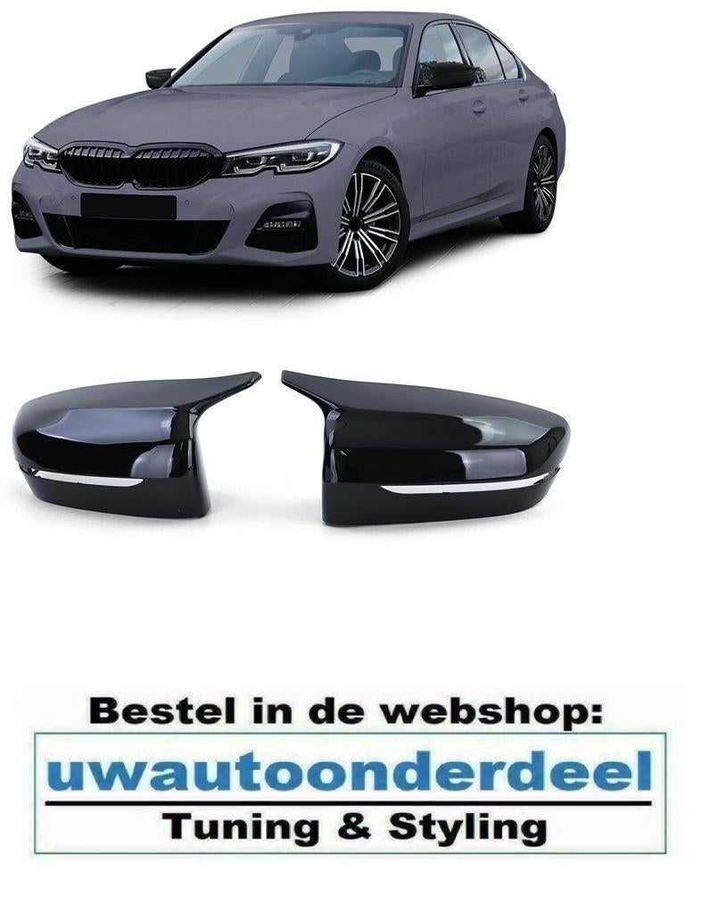Glans Zwart Wing Spiegelkappen Voor Bmw 3 Serie G20 G21, Verzenden