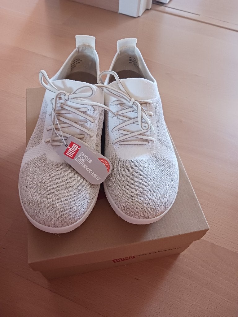 Fit flop sneakers maat 37 nieuw, Ophalen, Wit, FitFlop, Nieuw
