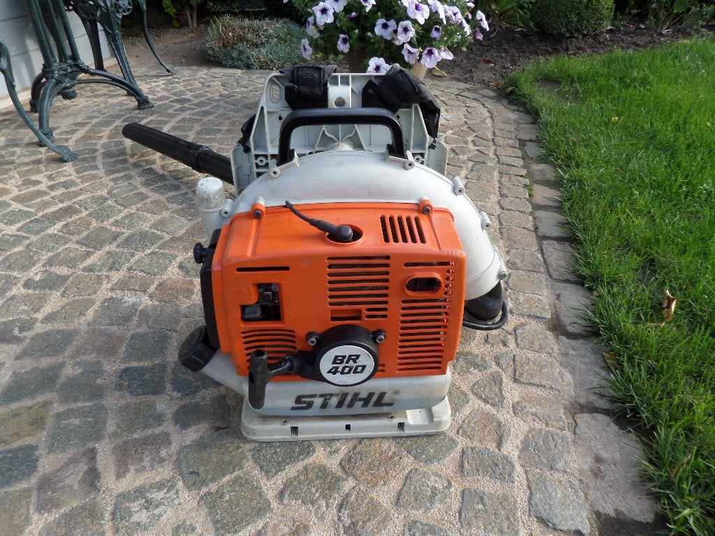 bladblazer Stihl BR400, Jardin & Terrasse, Stihl, Enlèvement, Utilisé, Porté à dos