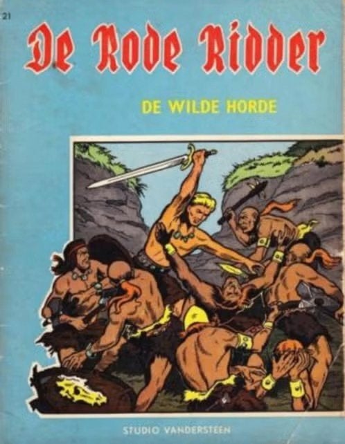 Strips deel 16 Willy Vandersteen / De rode ridder, Boeken, Ophalen of Verzenden, Gelezen
