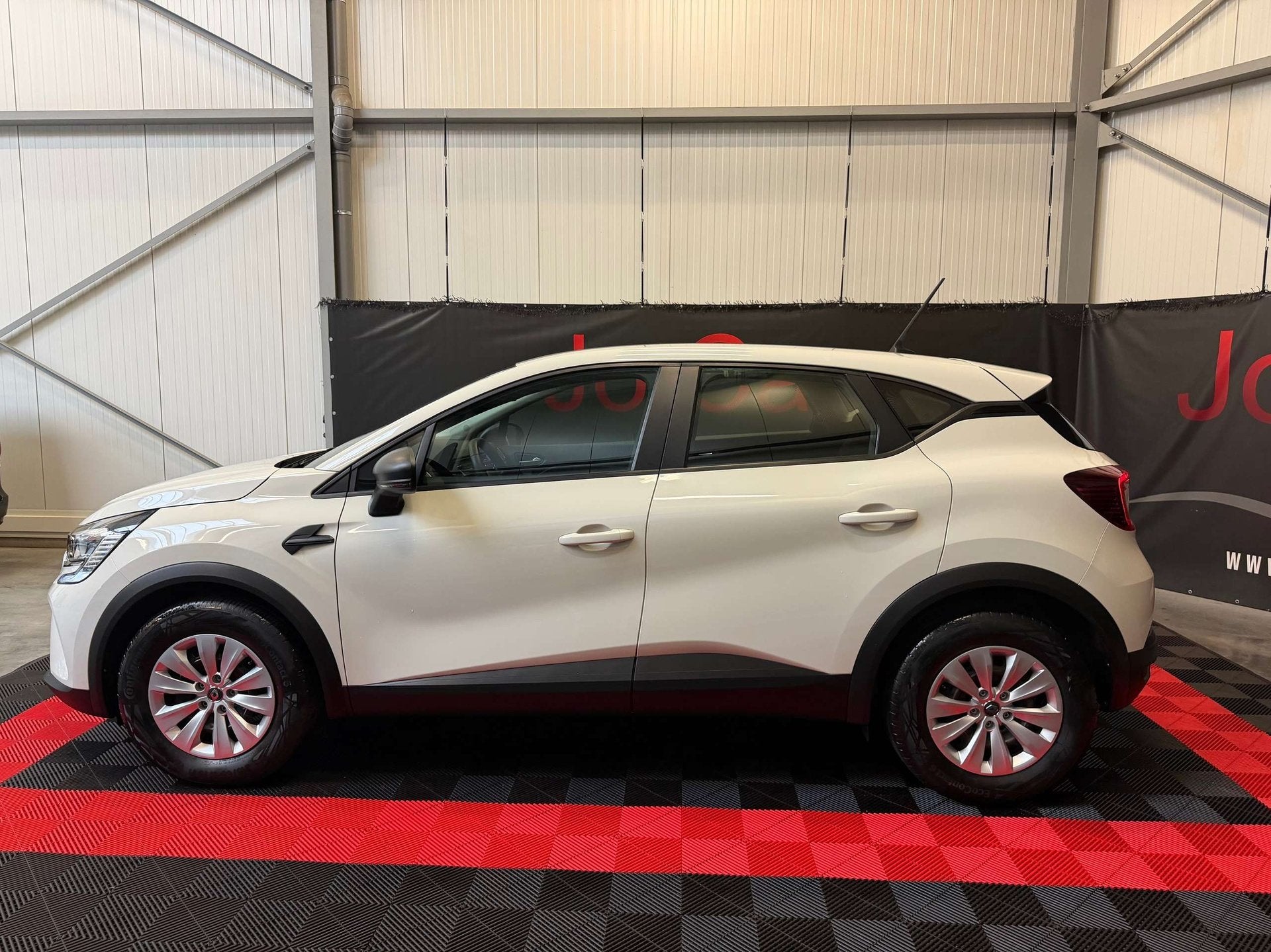 Renault Captur Captur 1.0/Led/Cruise/Airco/Lane-d/Lane-k/R-w, Auto's, Stof, Gebruikt, Bluetooth, Wit