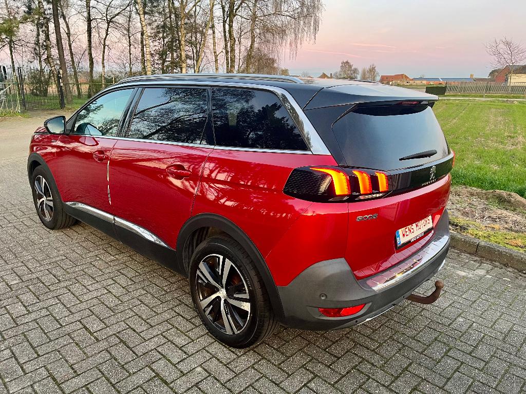 Peugeot 5008 Gt-Line Benzine 2020 35000km Navi/Camera/Cruise, Auto's, Voorwielaandrijving, Dealer onderhouden, Lane Keeping Assist