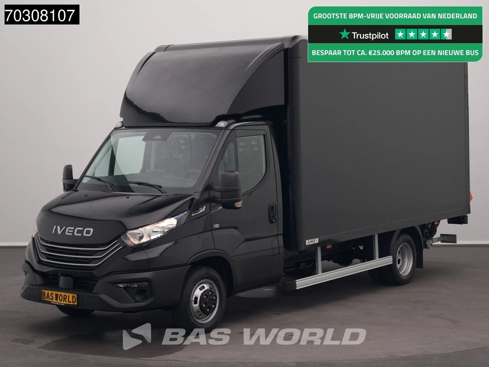 Iveco Daily 35C18 3.0L Automaat Laadklep Dubbellucht Bakwage, Auto's, Automaat, Stof, Euro 6, 4 cilinders