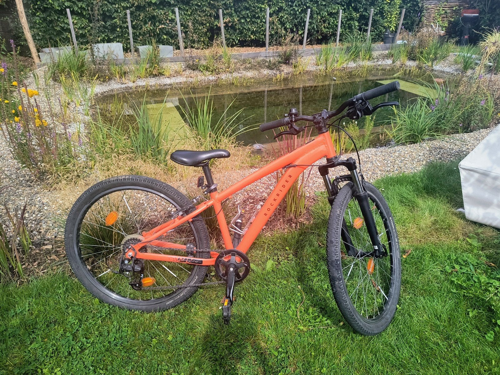 Kinder fiets 9 tot 12 jaar mtb, Fietsen en Brommers, Ophalen, Gebruikt, Velgrem, V-brakes