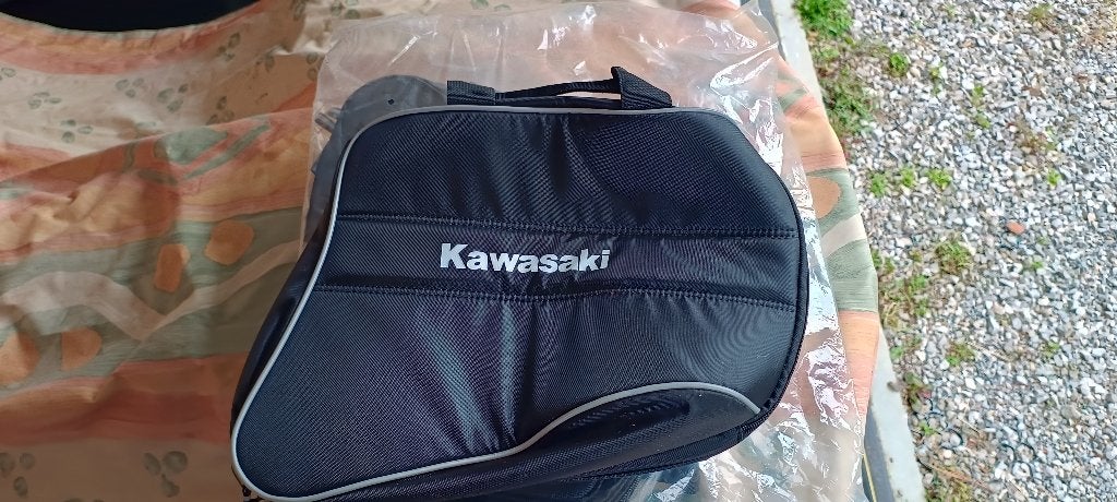 kawasaki binnentassen, Motos, Accessoires | Valises & Sacs, Enlèvement, Neuf