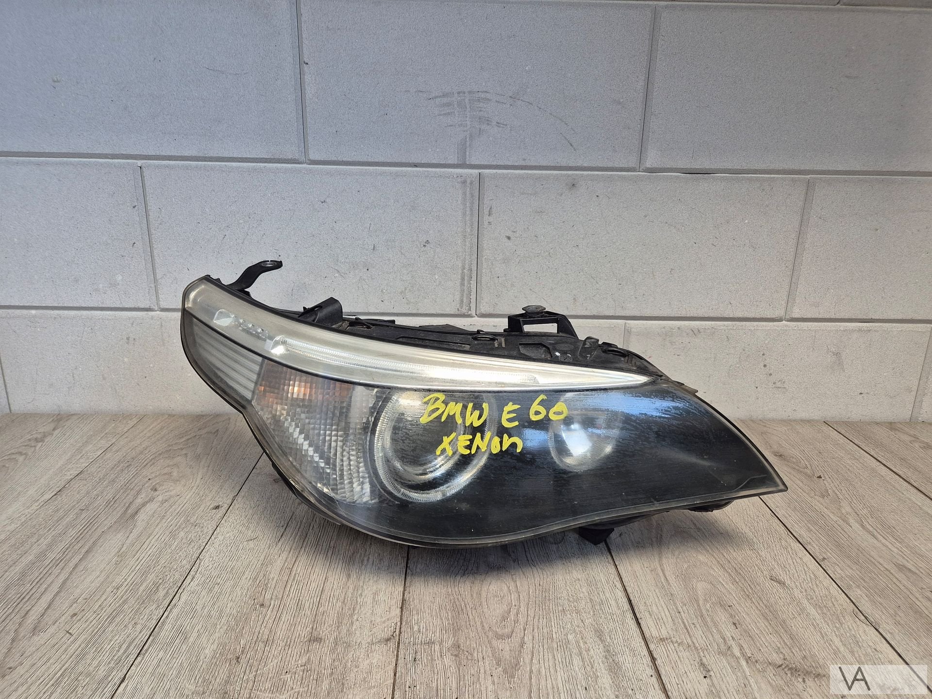 Koplamp rechts xenon met bochtlicht BMW 5 serie E60 05 - 07, Auto-onderdelen, Gebruikt, -, -, Ophalen of Verzenden