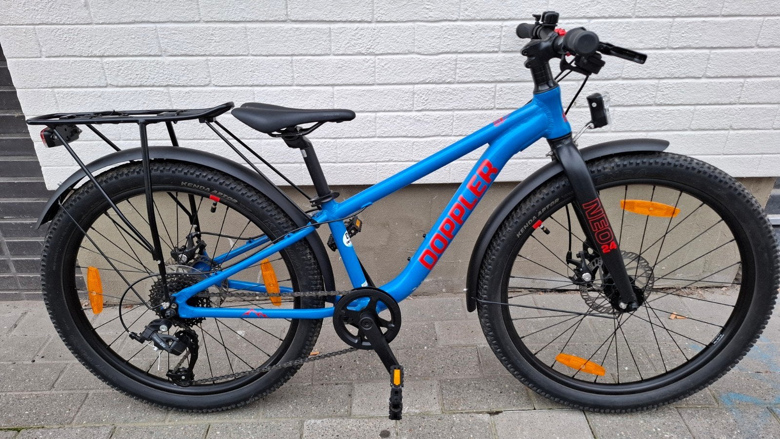 24-inch Doppler-fiets als nieuw voor kinderen van 9 tot 12, Ophalen, Versnellingen