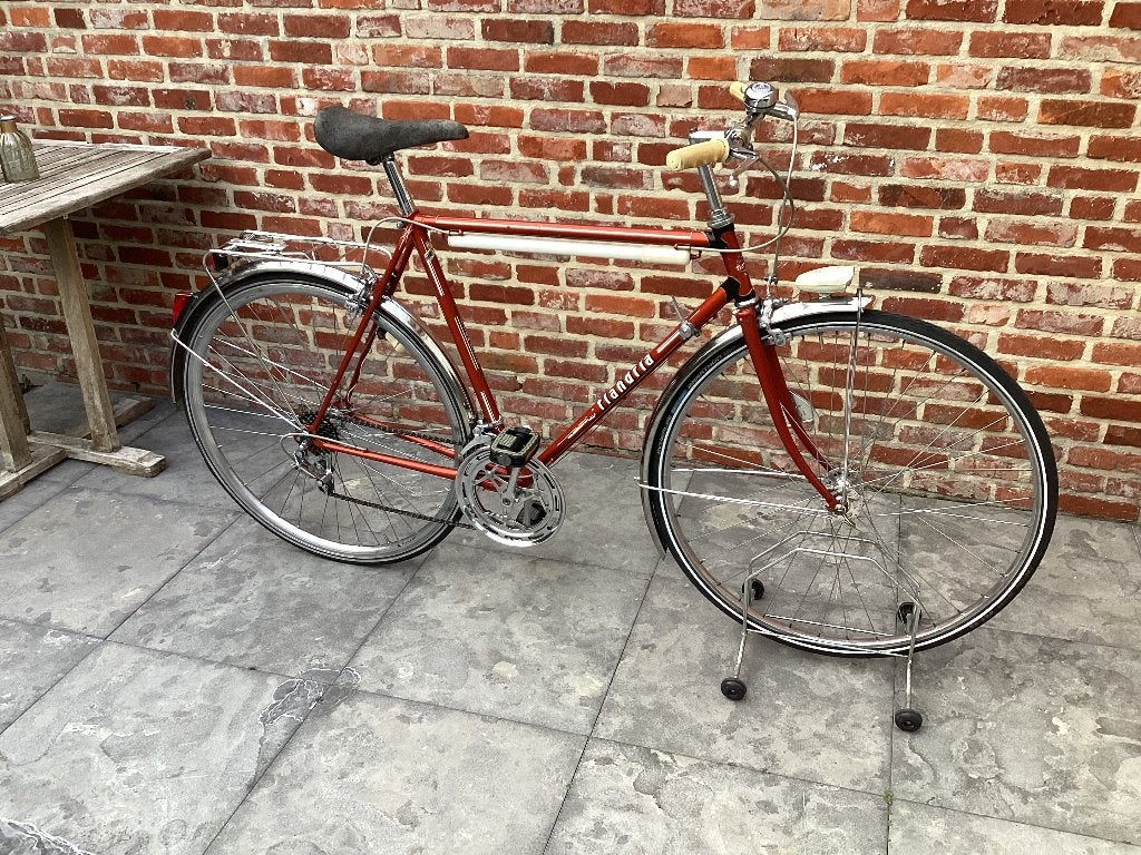 Flandria vintage fiets, 28 inch, Velgrem, Zo goed als nieuw, 15 tot 20 versnellingen