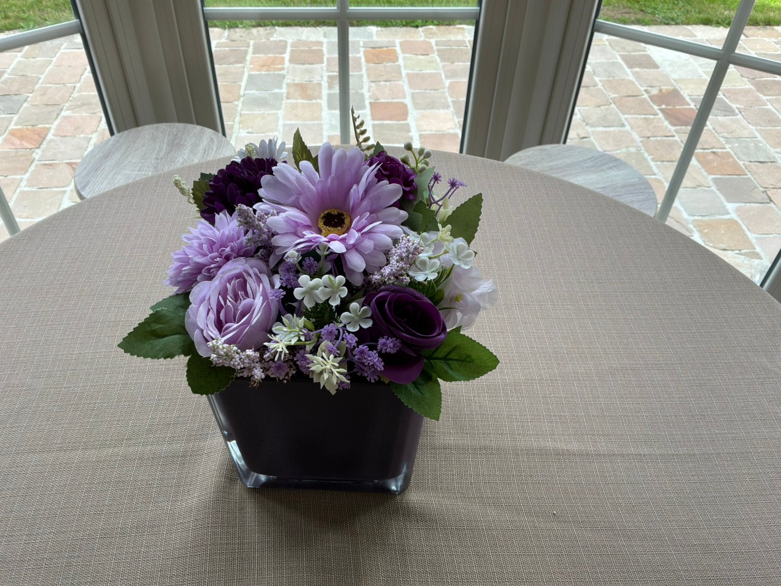 BLOEMSTUK GRAFSTUK 25 CM, Enlèvement, Neuf, Arrangement floral