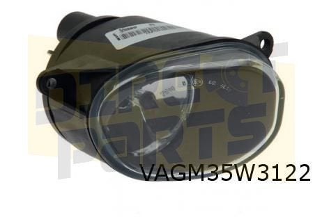Audi A6 Allroad (5/00-3/05) Mistlamp Rechts Origineel! 4Z794, Neuf, -, -, Audi