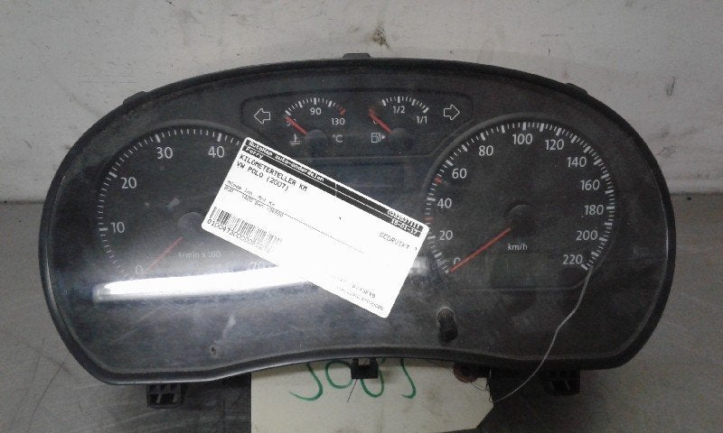 INSTRUMENTS DE BORD Volkswagen Polo IV (9N1 / 2/3), Utilisé, Volkswagen