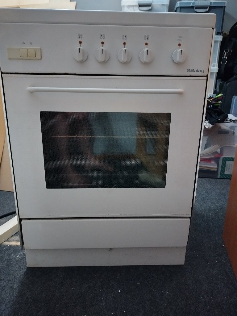 Cuisinière Électrique BALAY (Groupe Bosch), Elektronische apparatuur, Fornuizen, Ophalen, Gebruikt, Tussenbouw, 4 kookzones