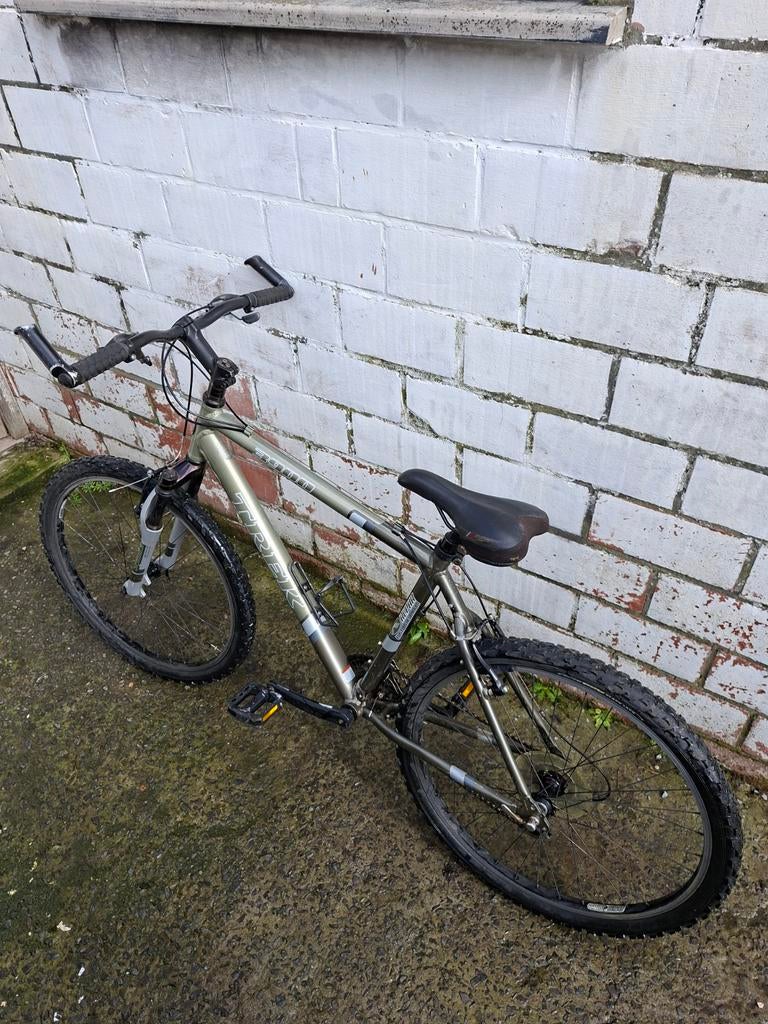 Un vélo Trek 3900 et un vélo de marque Granville, Fietsen en Brommers
