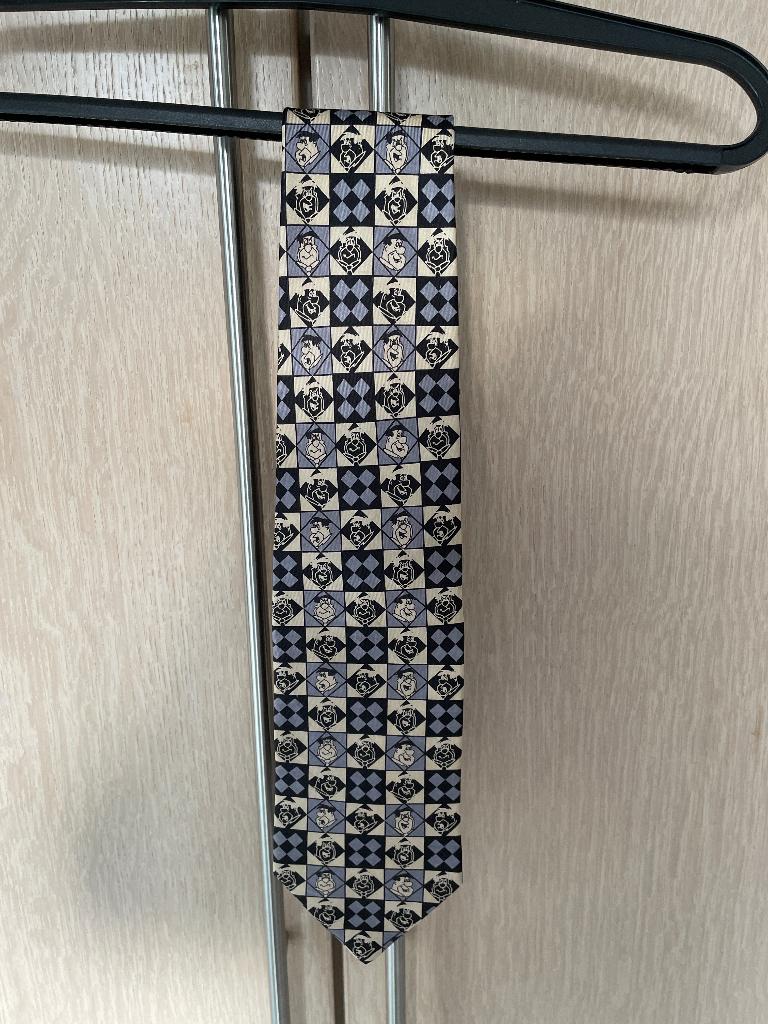 Das Flinstones, Kleding | Heren, Stropdassen, Tie rack, Ophalen of Verzenden, Met patroon, Grijs