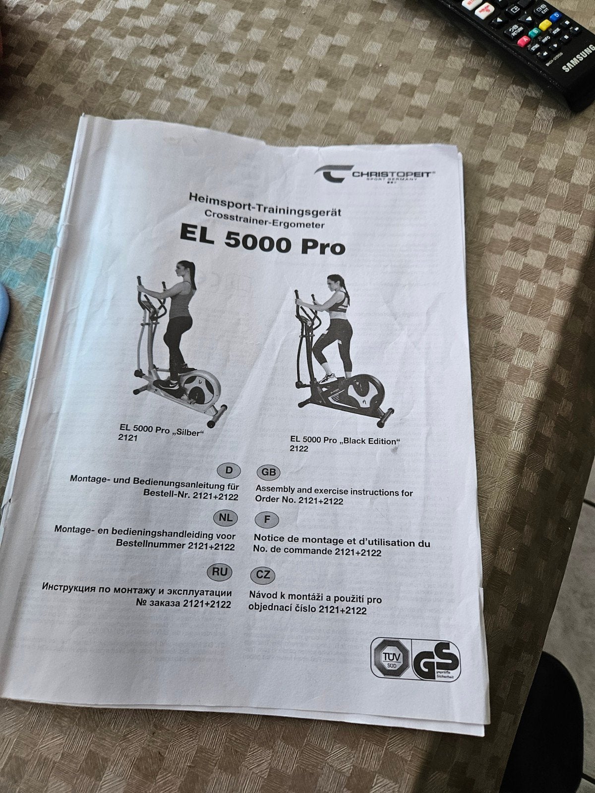 crosstrainer, Ophalen, Crosstrainer
