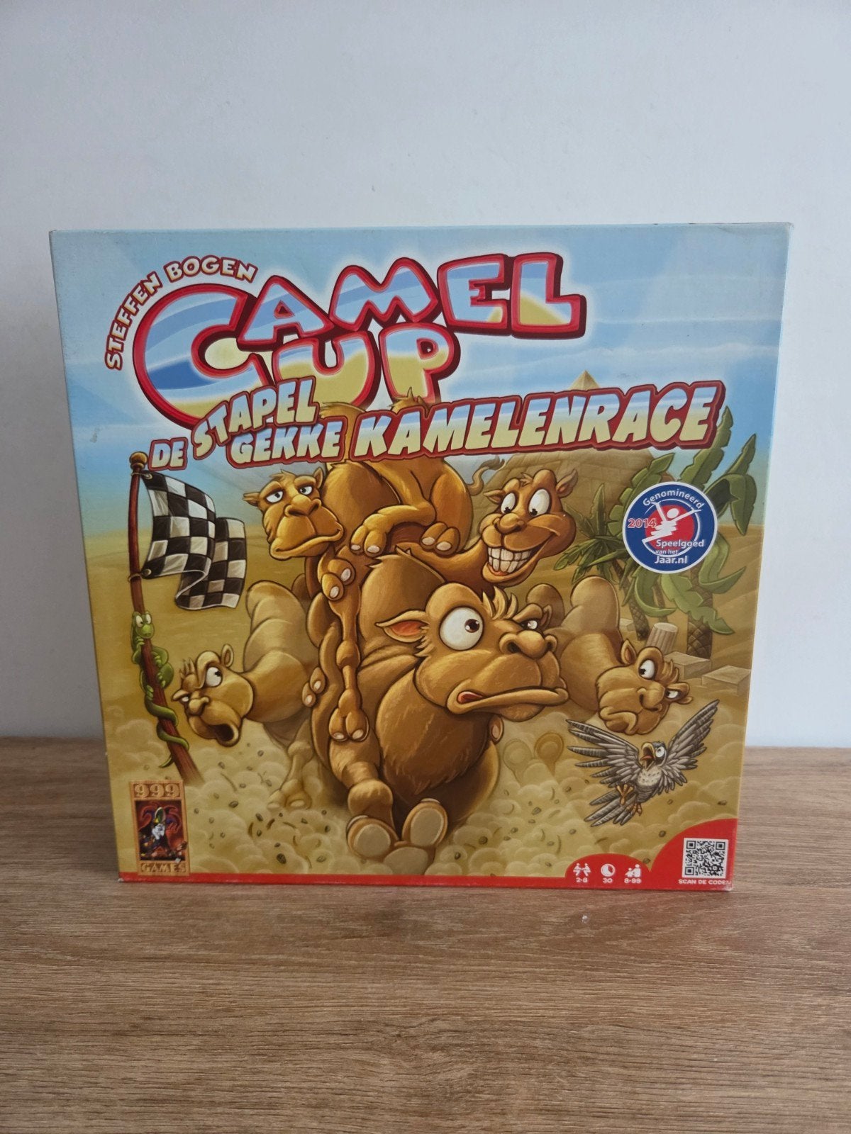 Camel Up - De Stapelgekke Kamelenrace van 999 Games, Ophalen of Verzenden