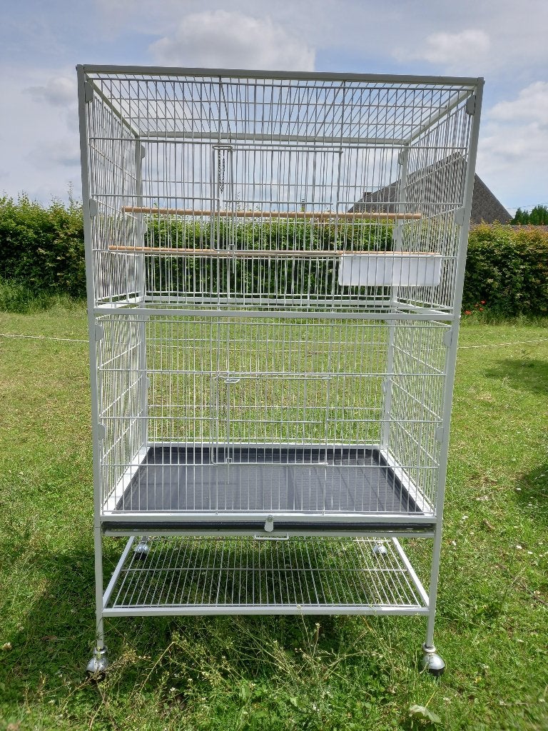 grande cage, Enlèvement ou Envoi, Comme neuf, Métal, Cage à oiseaux