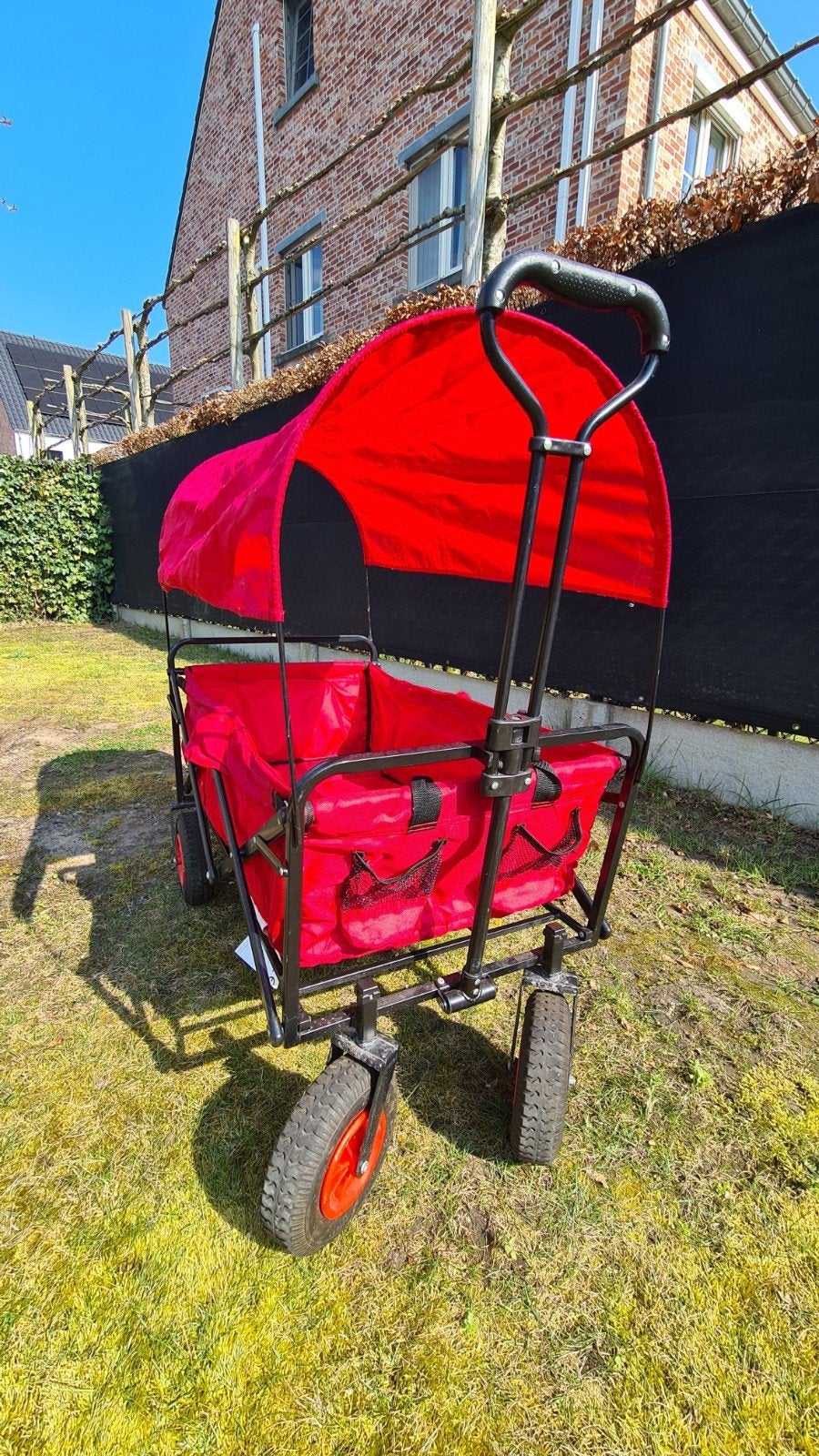 Opvouwbare Bolderkar MacWagon, Ophalen