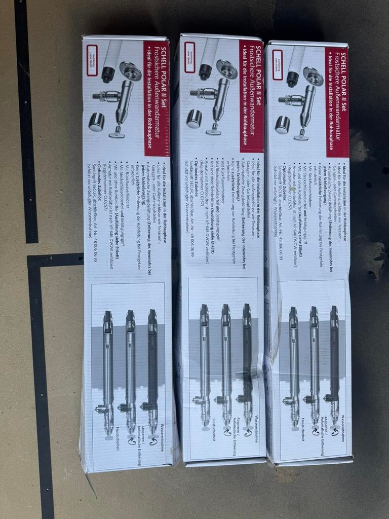 Robinet extérieur anti gel schell, Enlèvement ou Envoi, Comme neuf