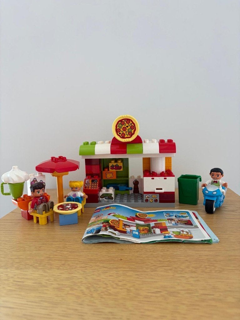 Lego Duplo Pizzeria (incl. handleiding), Ophalen, Overige thema's, Zo goed als nieuw, Duplo