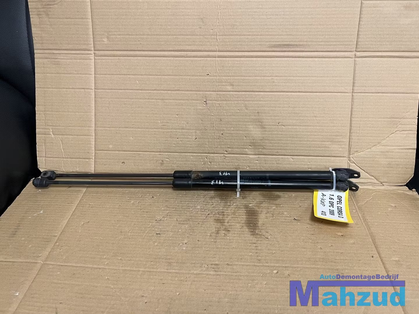 Opel Corsa D achterklep gasveer set 2005-2014, Gebruikt, Opel Automobile GmbH, Kontakt@opel-infoservice.de, Achter