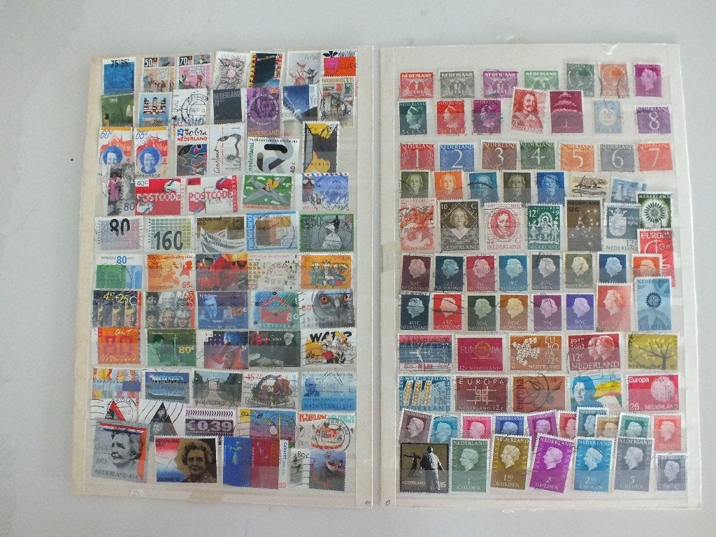 Lot de timbres des Pays-Bas timbrés, Enlèvement ou Envoi, Après 1940, Affranchi