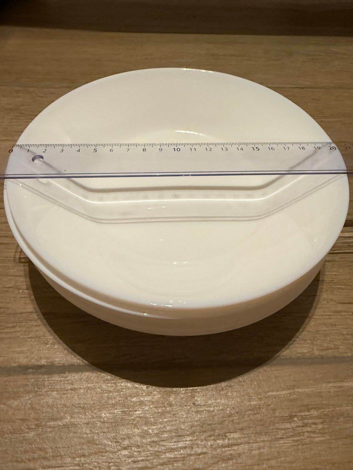 Lot de 8 assiettes creuses 20cm, Enlèvement
