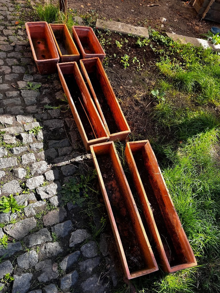 Bloembakken, Jardin & Terrasse, Enlèvement, Utilisé, Autres matériaux, Intérieur