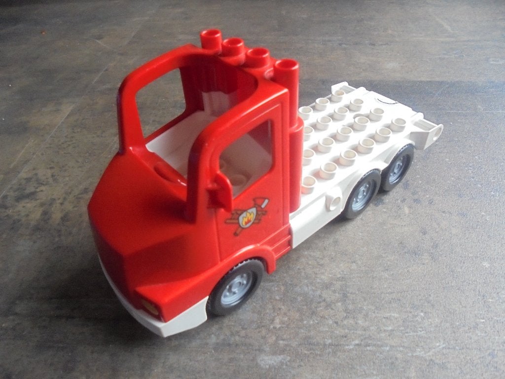 Lego Duplo Truck Large Cab (zie foto's), Enfants & Bébés, Enlèvement ou Envoi, Utilisé, Briques en vrac, Duplo