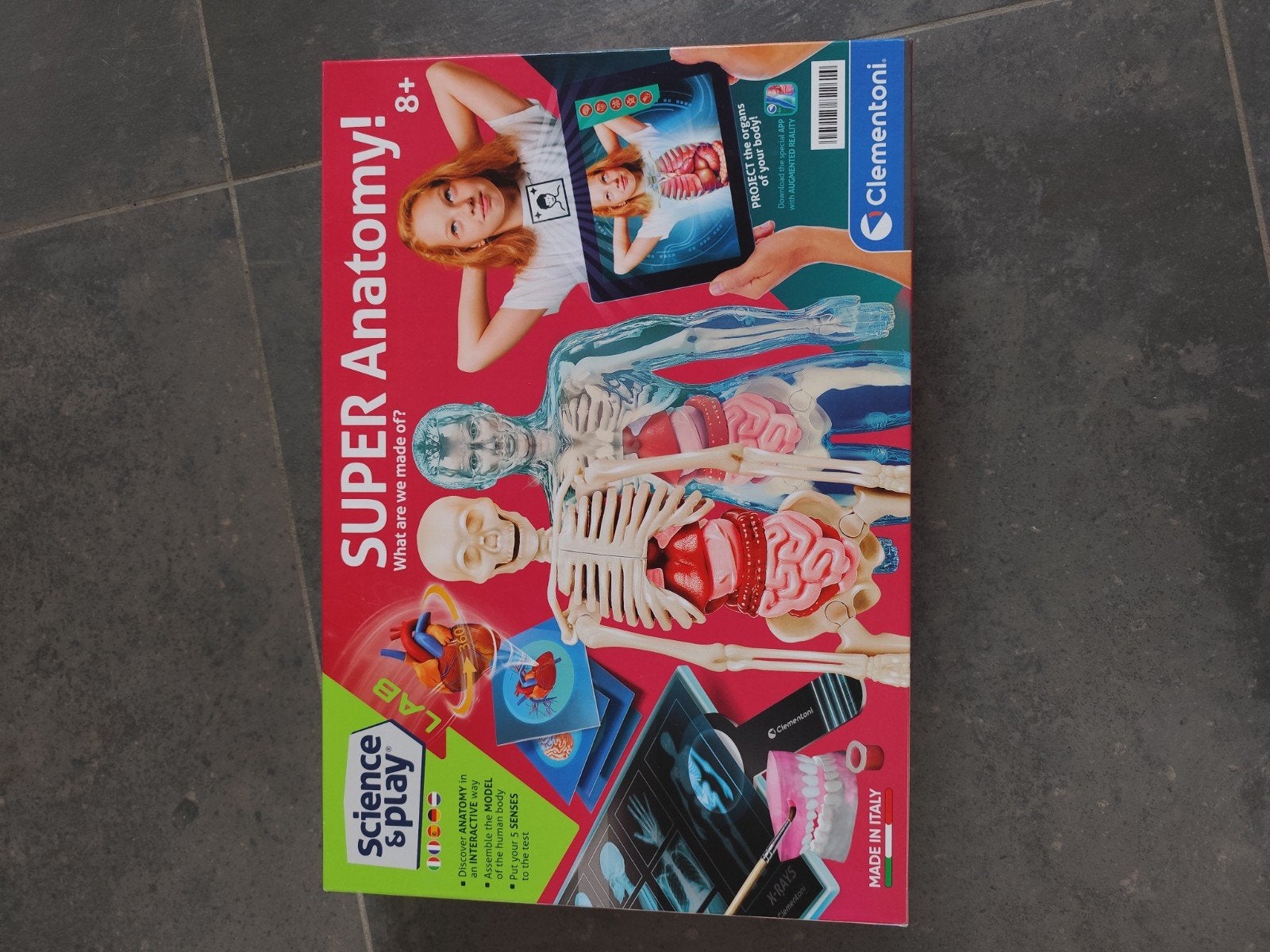 super anatomy clementoni, Ophalen