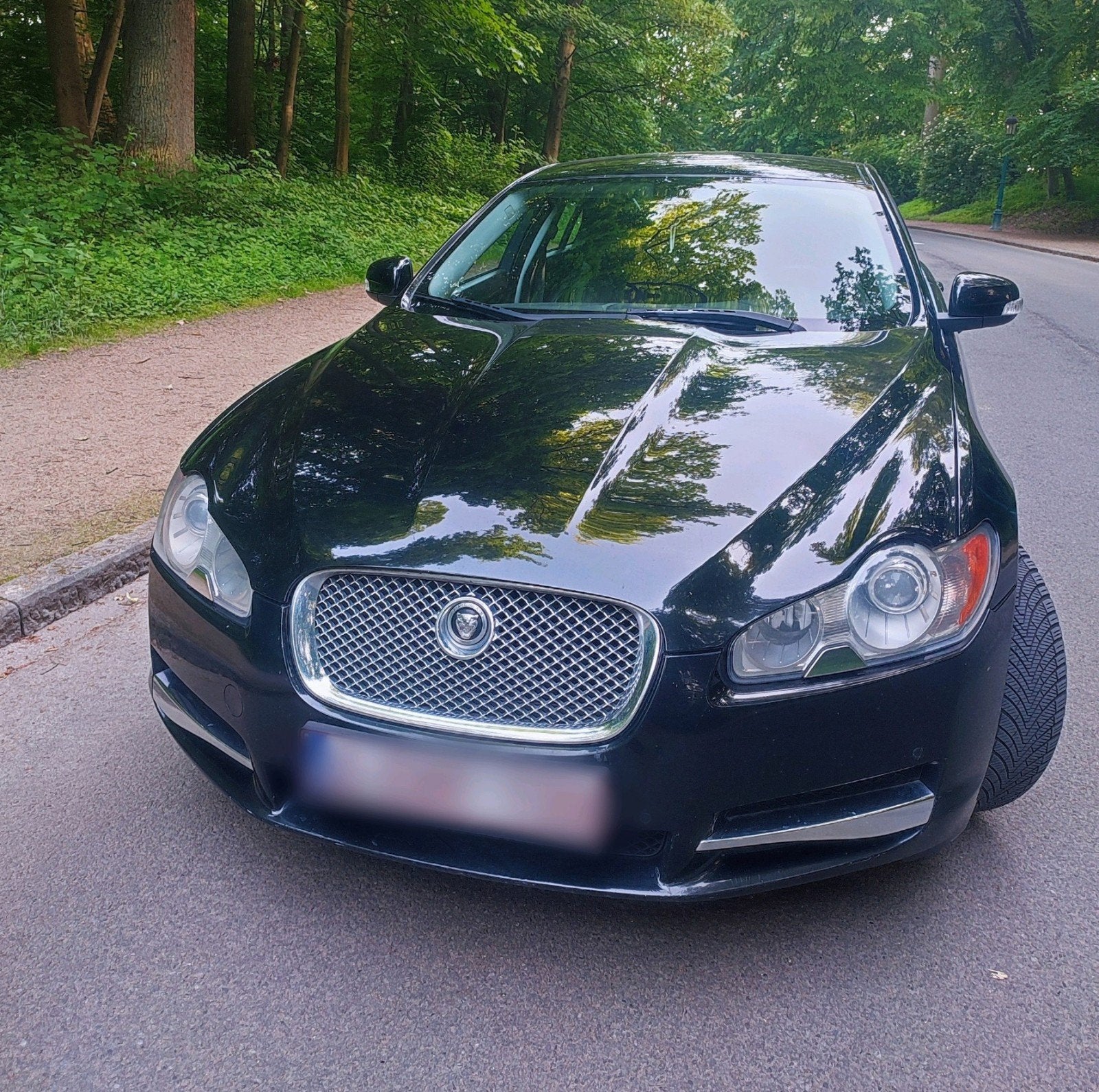 Belle Jaguar XF 2.7 V6, AVEC contrôle technique, papier rose, Auto's, Jaguar, Particulier, XF, ABS, Achteruitrijcamera, Airbags