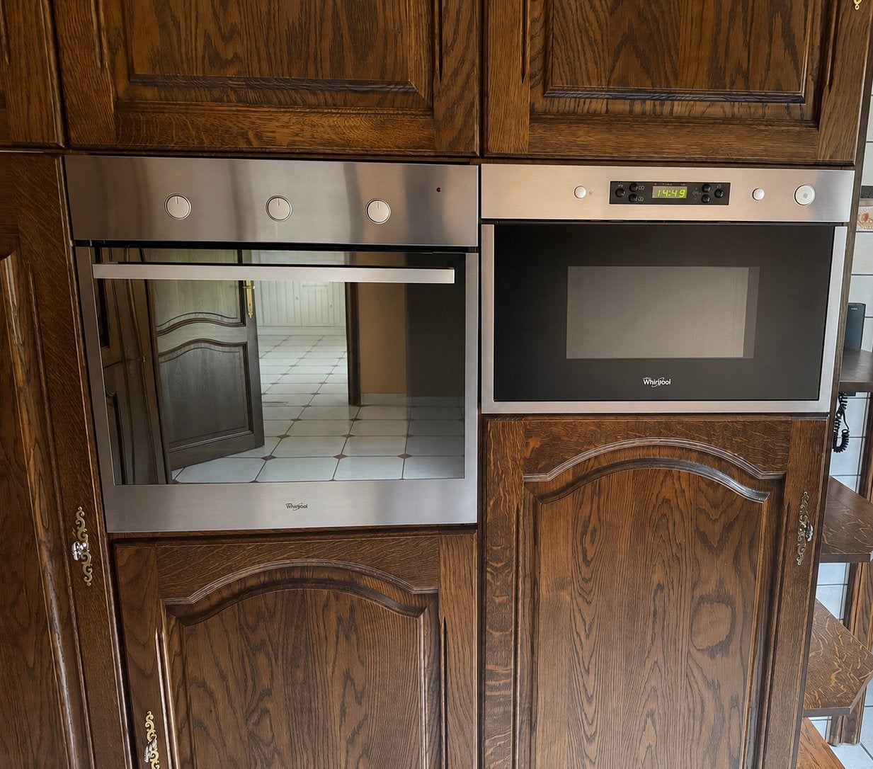 Whirlpool oven en microgolven, Enlèvement, Comme neuf, Whirlpool, Four