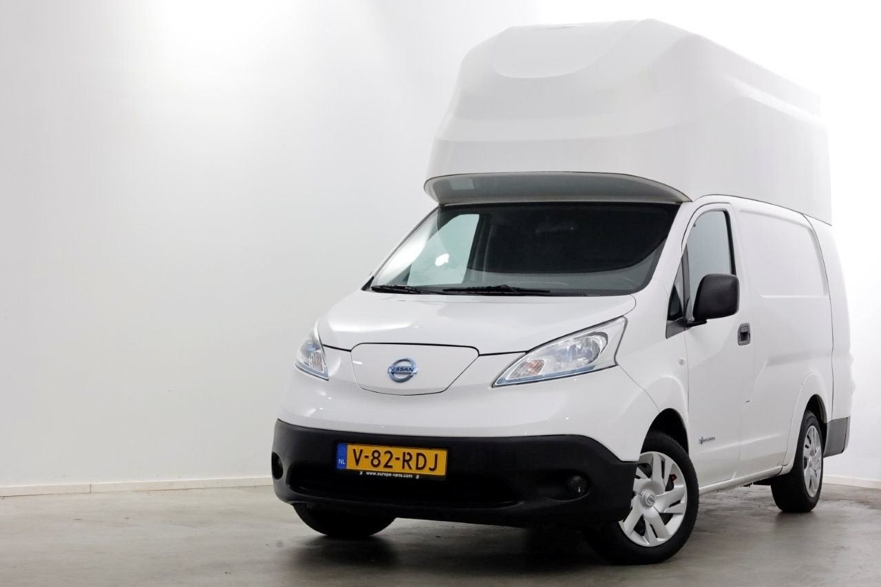 Nissan e-NV200 L2H2 XL Voltia 40 kWh 100% Elektrisch Snellad, Auto's, Automaat, Wit, Onderhoudsboekje, Te koop