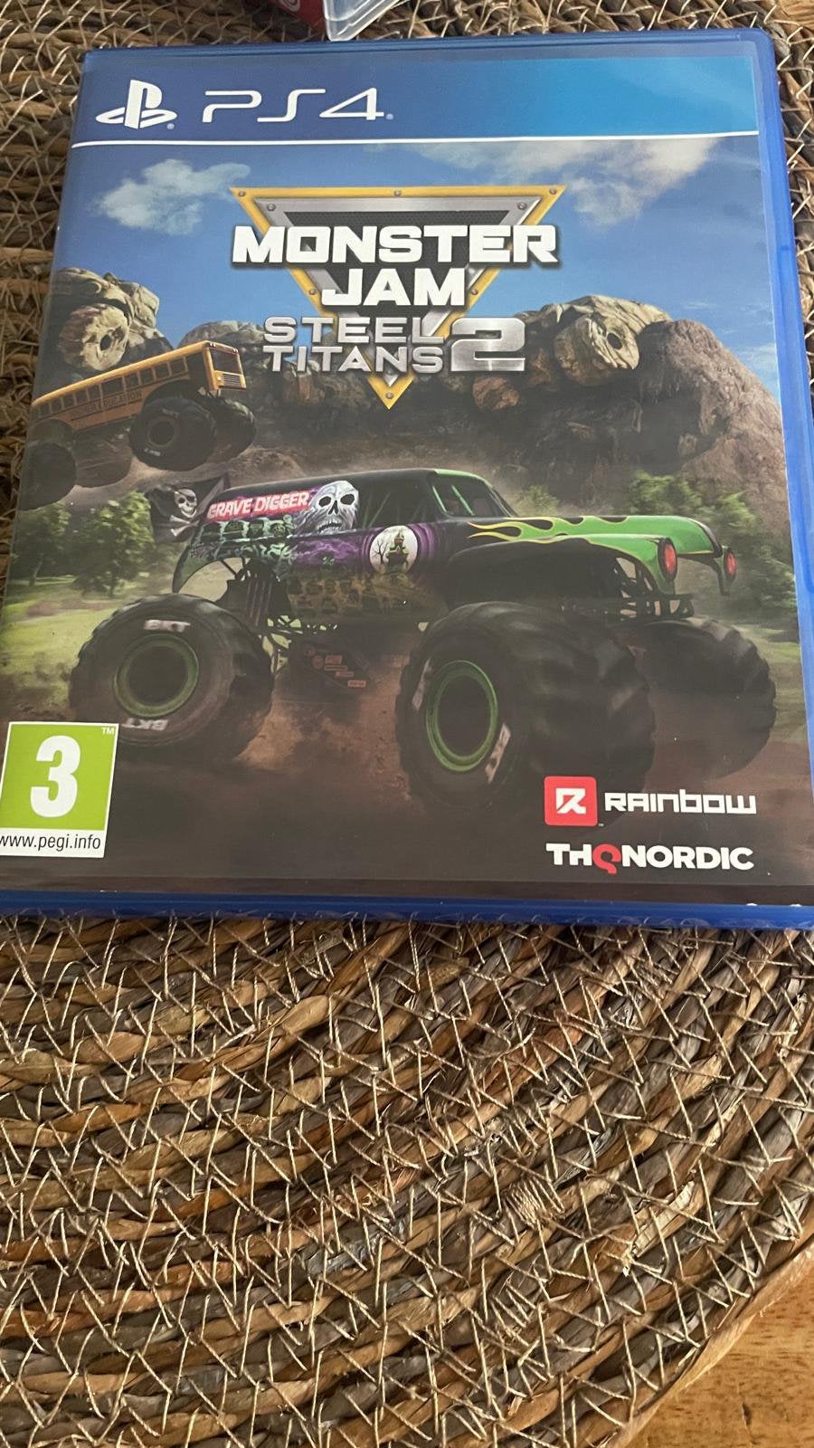 PS4 spel Monster Jam - Steel Titans 2, Enlèvement, Comme neuf