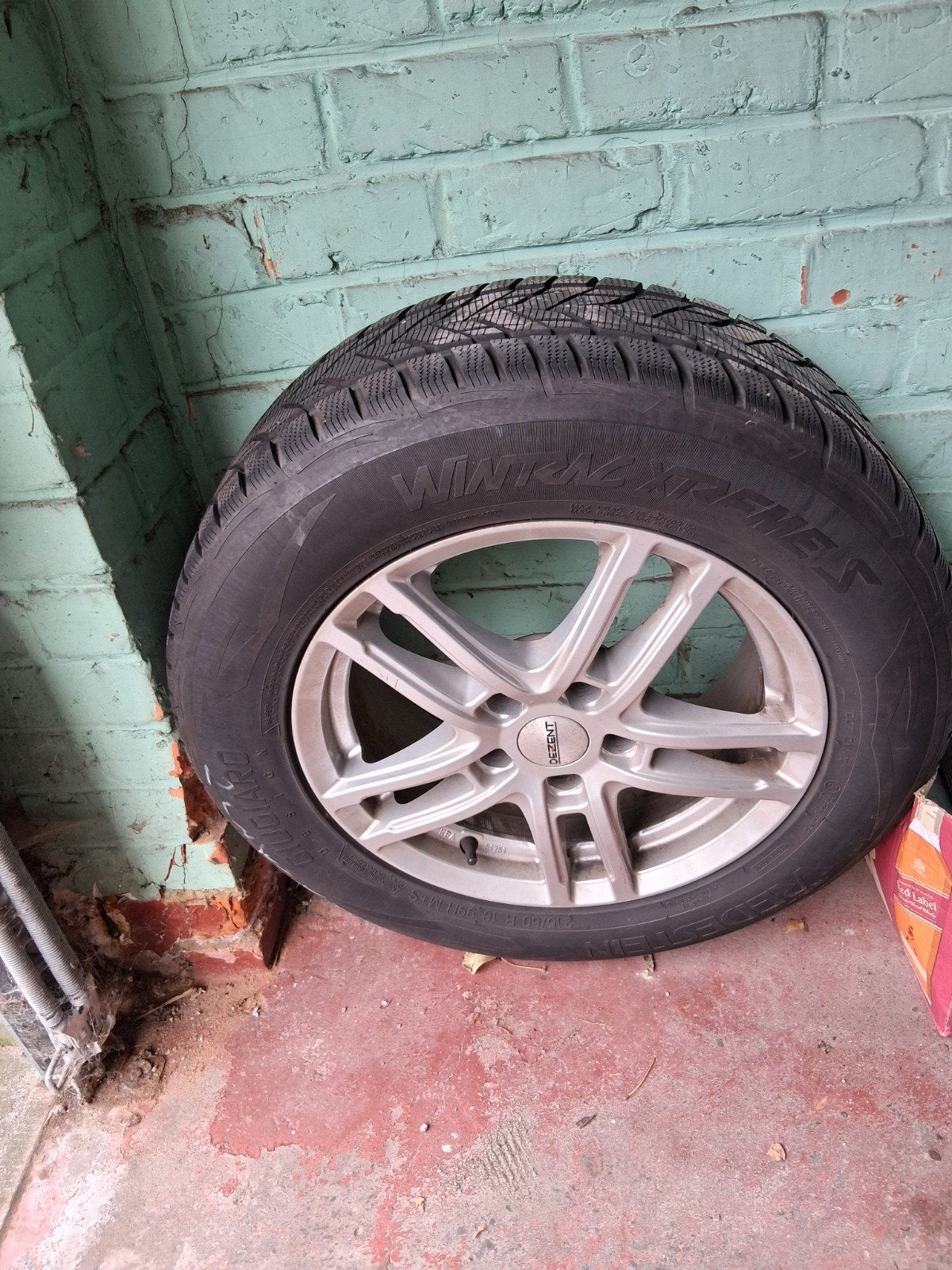 Pneus hiver Vredestein 215/60 R 16  99H M+S  sur jante, Enlèvement