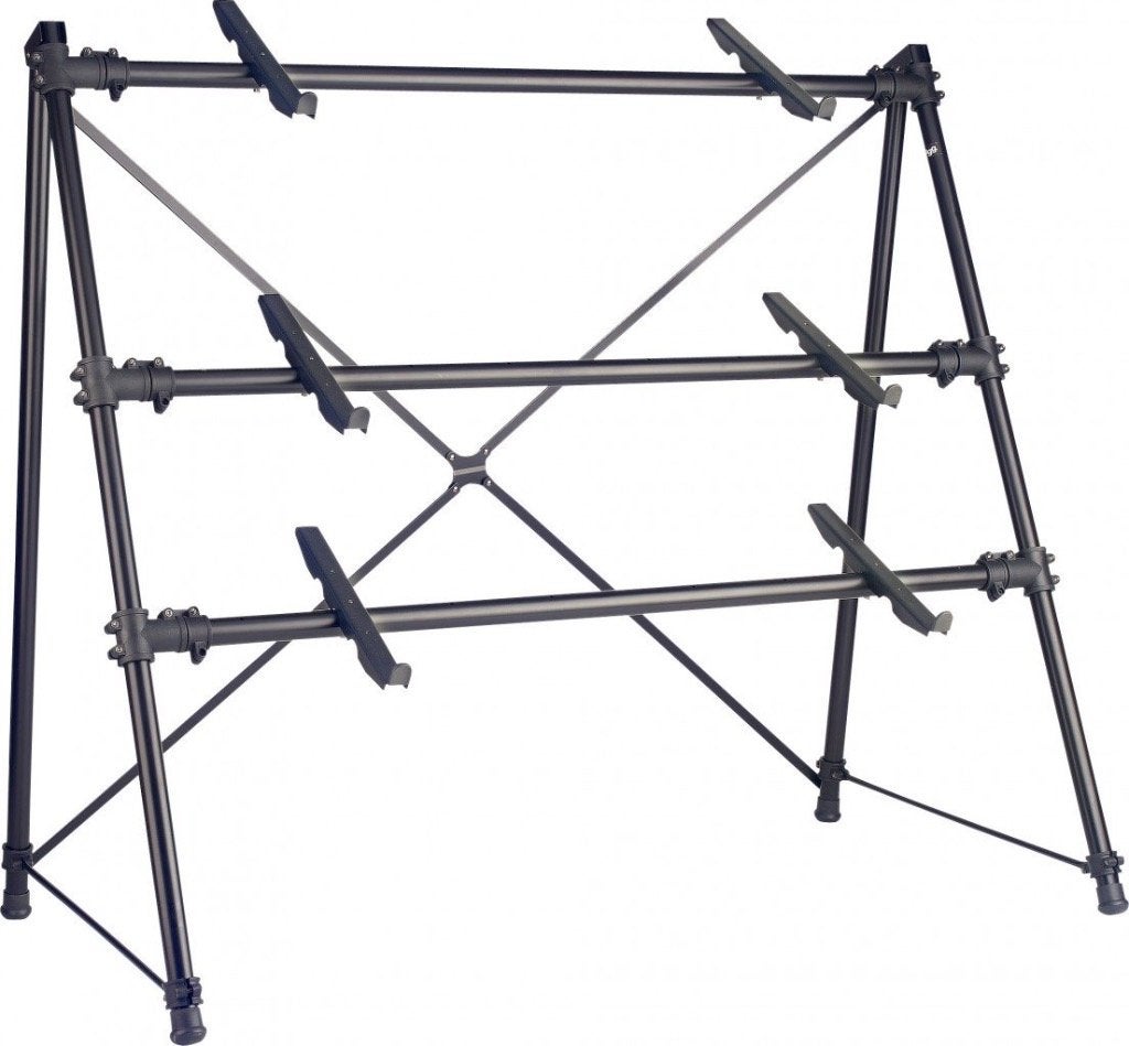 Support pour clavier Stagg KXS-C34BK 3, Enlèvement, Comme neuf, Pied pour instrument, Clavier ou Synthétiseur