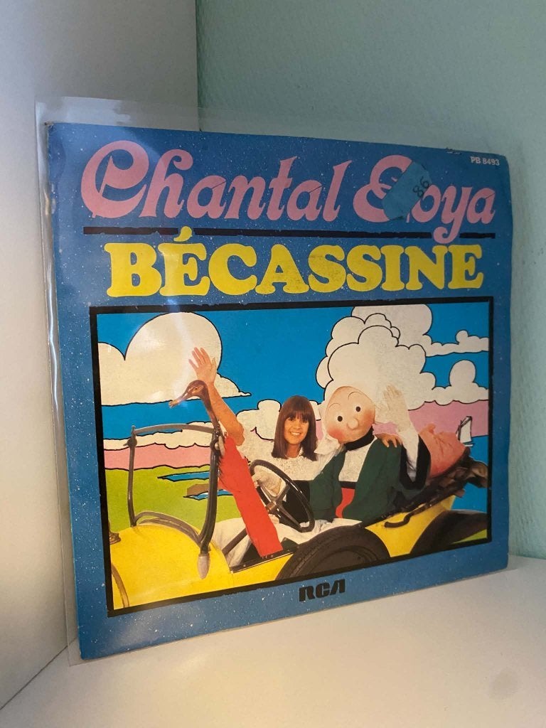 Chantal Goya – Bécassine / Peine - Orange version, Enfants et Jeunesse, Envoi, Vinyle coloré, Utilisé