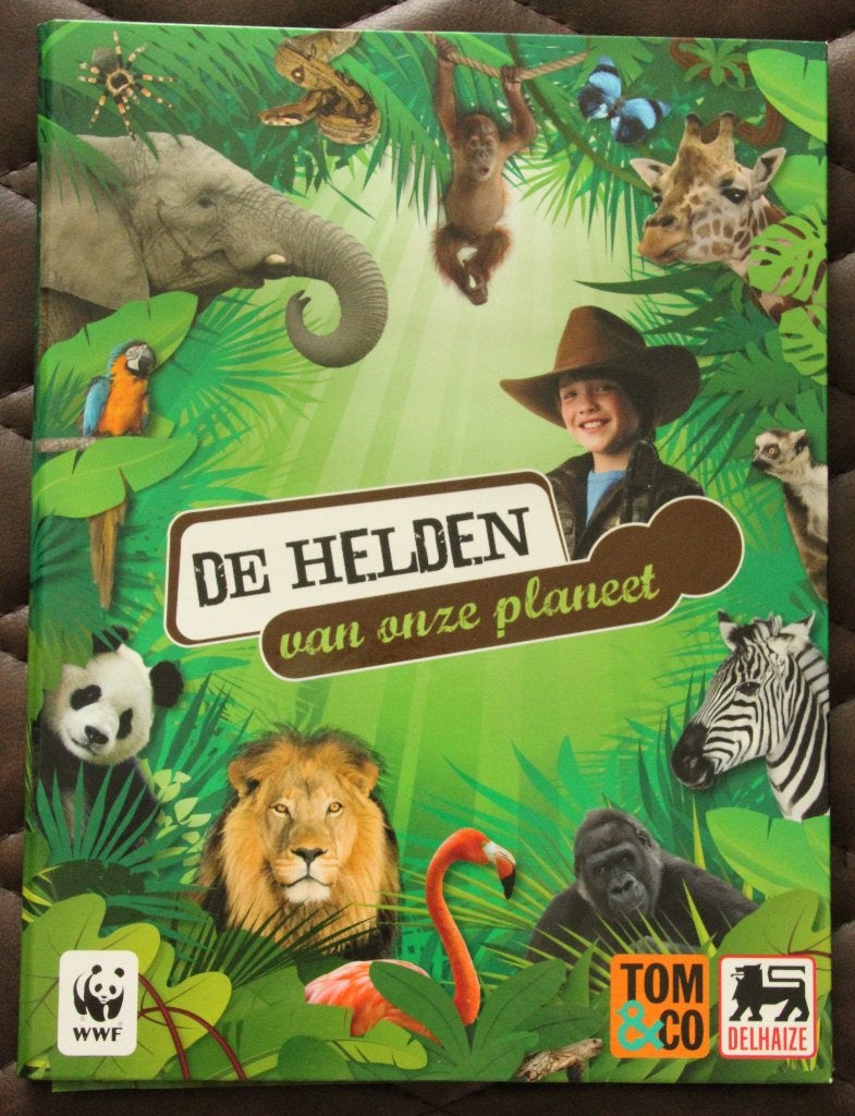 Album collection WWF : Les héros de notre planète (Delhaize), Enlèvement ou Envoi, Comme neuf, Album d'images