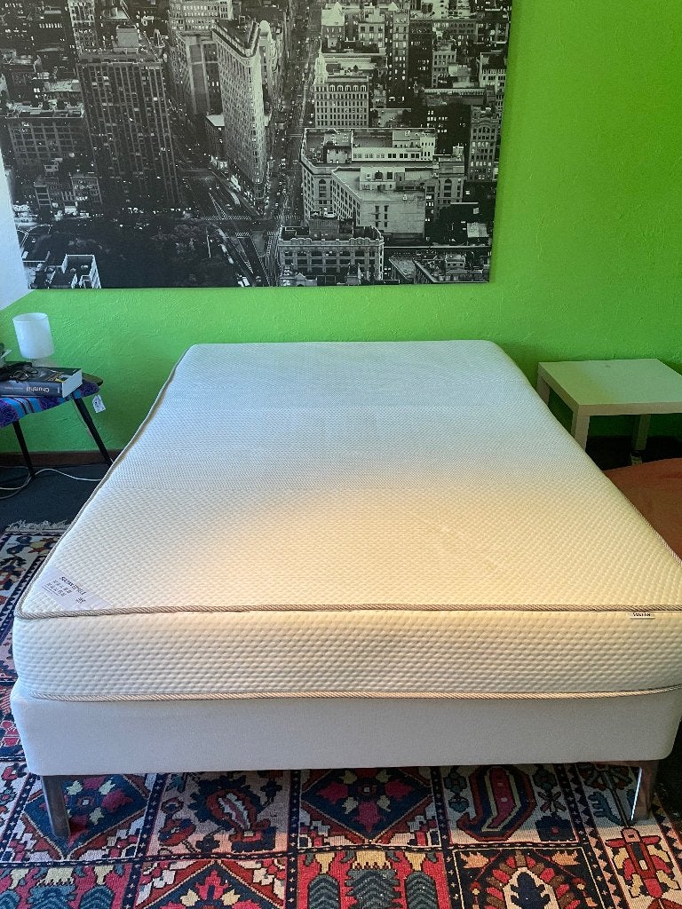 Lit IKEA SULTAN – sommier + matelas – état impeccable, Maison & Meubles, Enlèvement, Utilisé, Sommier